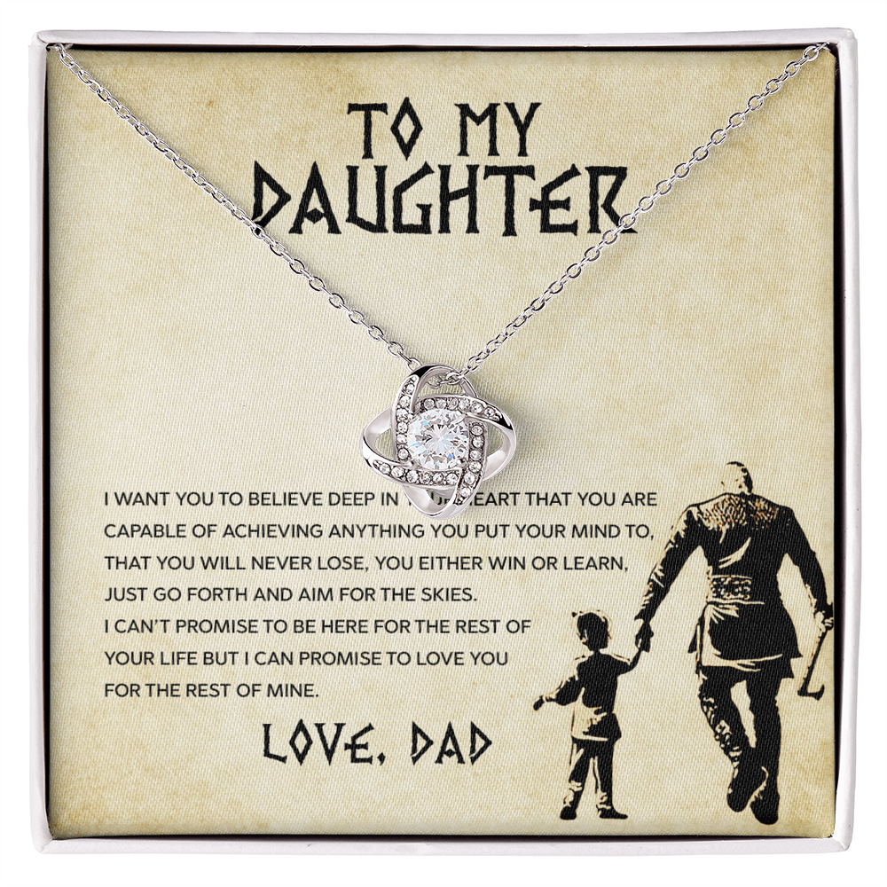 To My Daughter, You Will Never Lose